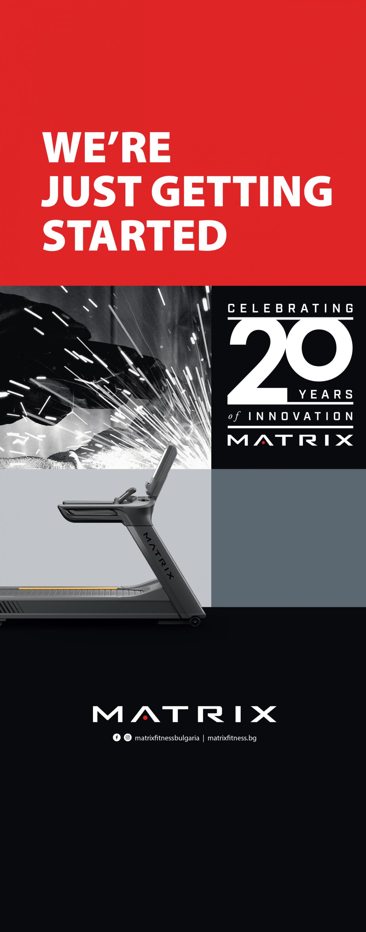 Matrix Fitness celebrates its 20th anniversary
