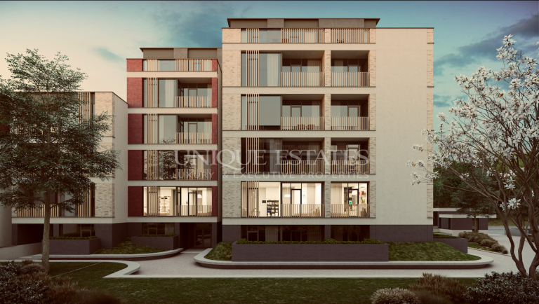 Four-bedroom apartment in a building under construction in Boyana