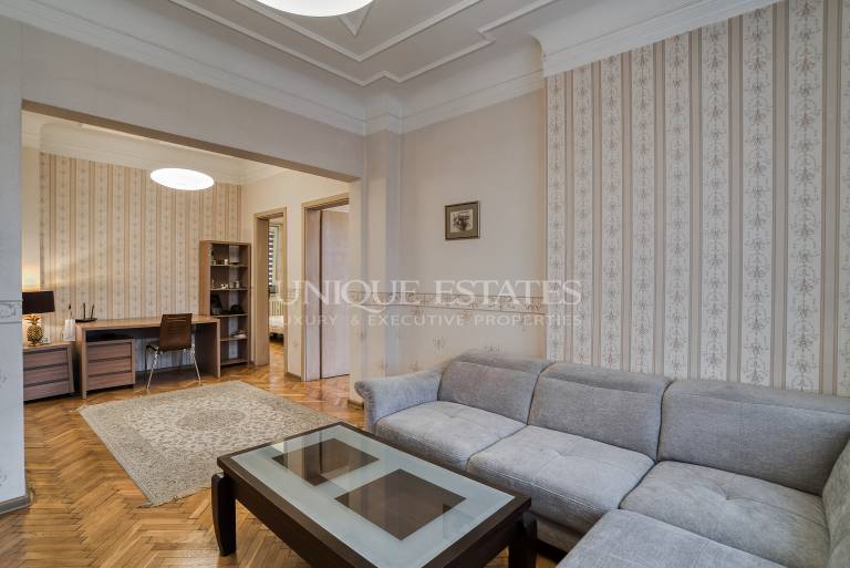 Two-bedroom apartment for rent on Vitosha Blvd. near the NPC